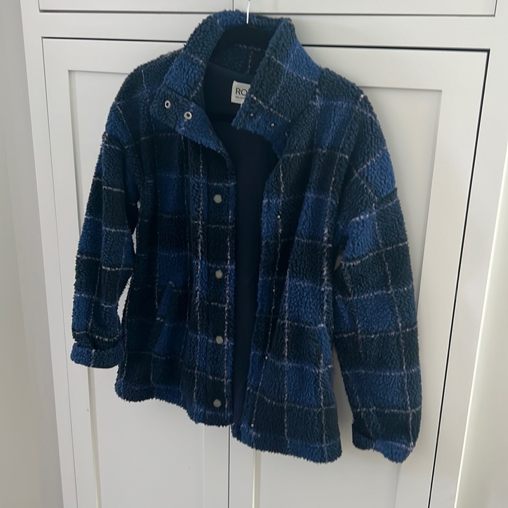 ROXY jacket with pockets and buttons